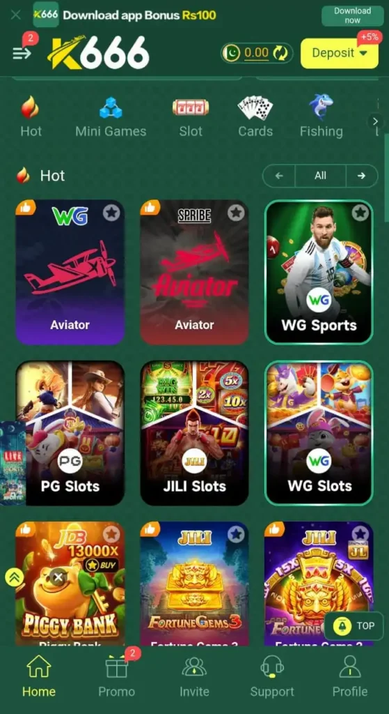k666 win game